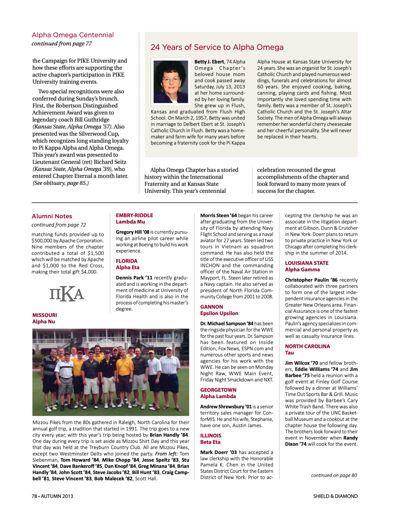 Alumni Notes, Continued, Autumn 2013